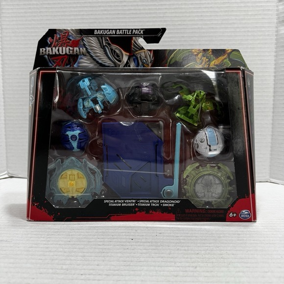 Other - Bakugan Special Attack Ventri and Dragonoid Battle Pack Titanium Bruiser Trox